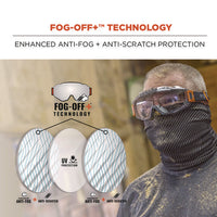 Skullerz Modi Otg Anti-scratch And Enhanced Anti-fog Safety Goggles Replacement Lens, Clear, Ships In 1-3 Business Days