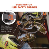 Skullerz Modi Otg Anti-scratch And Enhanced Anti-fog Safety Goggles Replacement Lens, Smoke, Ships In 1-3 Business Days