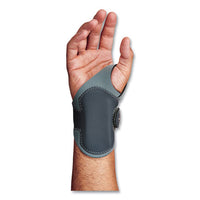 Proflex 4020 Lightweight Wrist Support, 2x-large, Fits Left Hand, Gray, Ships In 1-3 Business Days