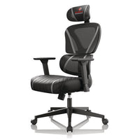 Norn Ergonomic Chair, Supports Up To 275 Lb, 18.11" To 22.04" Seat Height, Black/gray Mesh Seat/back, Black Base