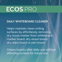 Daily Whiteboard Cleaner, Free And Clear, 32 Oz Spray Bottle, 6/carton