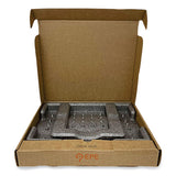 Tablet Shipping Box, One-piece Foldover (opf), Medium, 11.75" X 14.25” X 2”, Brown Kraft