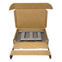 Laptop Shipping Box, One-piece Foldover (opf), Large, 17.25" X 11.68" X 3.75", Brown Kraft