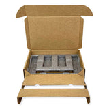 Laptop Shipping Box, One-piece Foldover (opf), Large, 17.25" X 11.68" X 3.75", Brown Kraft