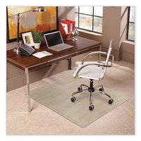 Trendsetter Chair Mat For Medium Pile Carpet, 36 X 48, Driftwood, Ships In 4-6 Business Days