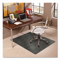 Trendsetter Chair Mat For Medium Pile Carpet, 36 X 48, Pewter, Ships In 4-6 Business Days