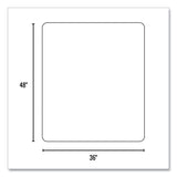 Trendsetter Chair Mat For Medium Pile Carpet, 36 X 48, Cherry, Ships In 4-6 Business Days