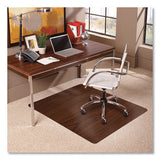 Trendsetter Chair Mat For Medium Pile Carpet, 36 X 48, Cherry, Ships In 4-6 Business Days