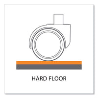 Trendsetter Chair Mat For Hard Floors, 36 X 48, Driftwood, Ships In 4-6 Business Days
