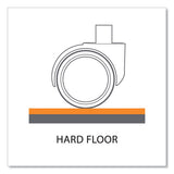 Trendsetter Chair Mat For Hard Floors, 36 X 48, Driftwood, Ships In 4-6 Business Days