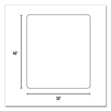 Trendsetter Chair Mat For Hard Floors, 36 X 48, Driftwood, Ships In 4-6 Business Days