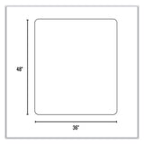 Trendsetter Chair Mat For Hard Floors, 36 X 48, Pewter, Ships In 4-6 Business Days