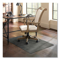 Trendsetter Chair Mat For Hard Floors, 36 X 48, Pewter, Ships In 4-6 Business Days