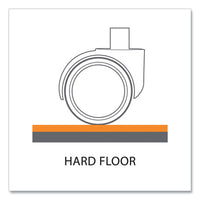 Trendsetter Chair Mat For Hard Floors, 36 X 48, Cherry, Ships In 4-6 Business Days