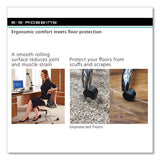 Everlife Chair Mat For Extra High Pile Carpet With Lip, 46 X 60, Clear, Ships In 4-6 Business Days