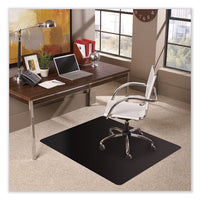 Trendsetter Chair Mat For Low Pile Carpet, 36 X 48, Black, Ships In 4-6 Business Days