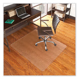 Everlife Chair Mat For Hard Floors, Heavy Use, Rectangular, 36 X 48, Clear, Ships In 4-6 Business Days