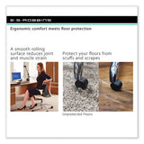 Everlife Chair Mat For Hard Floors, Heavy Use, Rectangular, 36 X 48, Clear, Ships In 4-6 Business Days