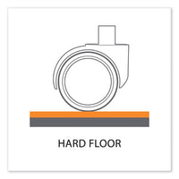 Everlife Chair Mat For Hard Floors, Heavy Use, Rectangular, 60 X 72, Clear, Ships In 4-6 Business Days