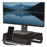 Breyta Monitor Stand, 13.94" X 11.97" X 3.23" To 5.9", Black, Supports 33 Lb