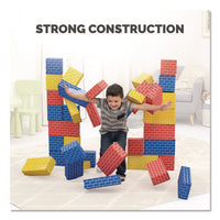 At Play Cardboard Building Block, Corrugated Board, Assorted, 40/pack