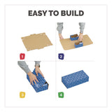 At Play Cardboard Building Block, 32-ect Corrugated Board, Assorted, 20/pack