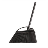 Outdoor Powercorner Angle Broom, 48" Handle, Black/gray