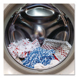 Ezwring Rinseclean Spin Mop System, Blue/white Microfiber Head, Up To 51" Adjustable Red/gray Handle