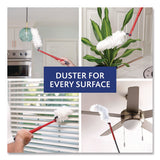 Flex And Catch Duster Heavy-duty Refills, Polyester, White, 10/pack, 4 Packs/carton