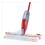 Promist Max Spray Mop, Red/white/gray Microfiber Head, 48" Red/black/gray Plastic Handle