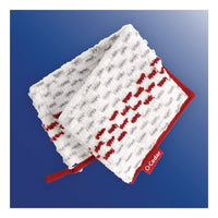 Promist Max Refill, Microfiber, Custom Size For Promist Mop System, Red/white/gray, 4/carton