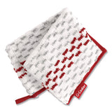 Promist Max Refill, Microfiber, Custom Size For Promist Mop System, Red/white/gray