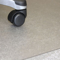 Ecotex Marlon Bioplus Rectangular Polycarbonate Chair Mat For Low/medium Pile Carpets, Rectangular, 29 X 47, Clear