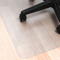 Ecotex Marlon Bioplus Rectangular Polycarbonate Chair Mat For Hard Floors, Rectangular, 29 X 47, Clear
