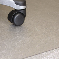Ecotex Marlon Bioplus Rectangular Polycarbonate Chair Mat For Low/medium Pile Carpets, Rectangular, 46 X 60, Clear