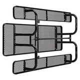 Expanded Steel Picnic Table, Rectangular, 96 X 62 X 29.5, Black Top, Black Base/legs, Ships In 1-3 Business Days