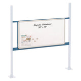 Workbench Whiteboard Panel Kit, Steel/aluminum, 48", Ships In 1-3 Business Days