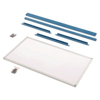 Workbench Whiteboard Panel Kit, Steel/aluminum, 48", Ships In 1-3 Business Days