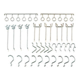 Pegboard Hooks, 30-piece Assorted Hooks, Steel, Ships In 1-3 Business Days