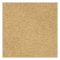 Aluminum-frame Natural Corkboard, 24 X 18, Tan Surface, Satin Aluminum Frame, Ships In 7-10 Business Days