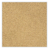 Aluminum-frame Natural Corkboard, 24 X 18, Tan Surface, Satin Aluminum Frame, Ships In 7-10 Business Days