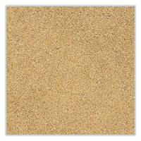 Aluminum-frame Natural Corkboard, 24 X 18, Tan Surface, Satin Aluminum Frame, Ships In 7-10 Business Days