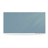 Aria Low-profile Frameless Magnetic Glassboard, 36" X 24", Denim Blue Surface