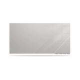 Aria Low-profile Frameless Magnetic Glassboard, 60" X 36", Gray Surface