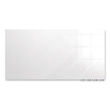 Aria Low Profile Magnetic Glass Whiteboard, 96 X 48, White Surface, Ships In 7-10 Business Days