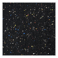 Satin Aluminum-frame Recycled Rubber Bulletin Boards, 144.5 X 48.5, Confetti Surface, Ships In 7-10 Business Days