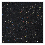 Satin Aluminum-frame Recycled Rubber Bulletin Boards, 144.5 X 48.5, Confetti Surface, Ships In 7-10 Business Days