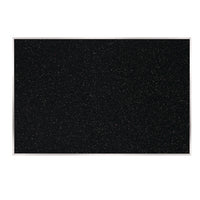 Recycled Bulletin Board, 87.91 X 48.5, Confetti Surface, Satin Aluminum Frame