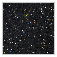 Satin Aluminum-frame Recycled Rubber Bulletin Boards, 96.5 X 48.5, Confetti Surface, Ships In 7-10 Business Days