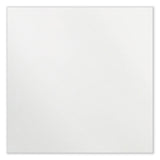 Coda Low Profile Circular Magnetic Glassboard, 24 Diameter, White Surface, Ships In 7-10 Business Days